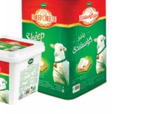 عبوات منتجات حليب الغنم في الكتالوج