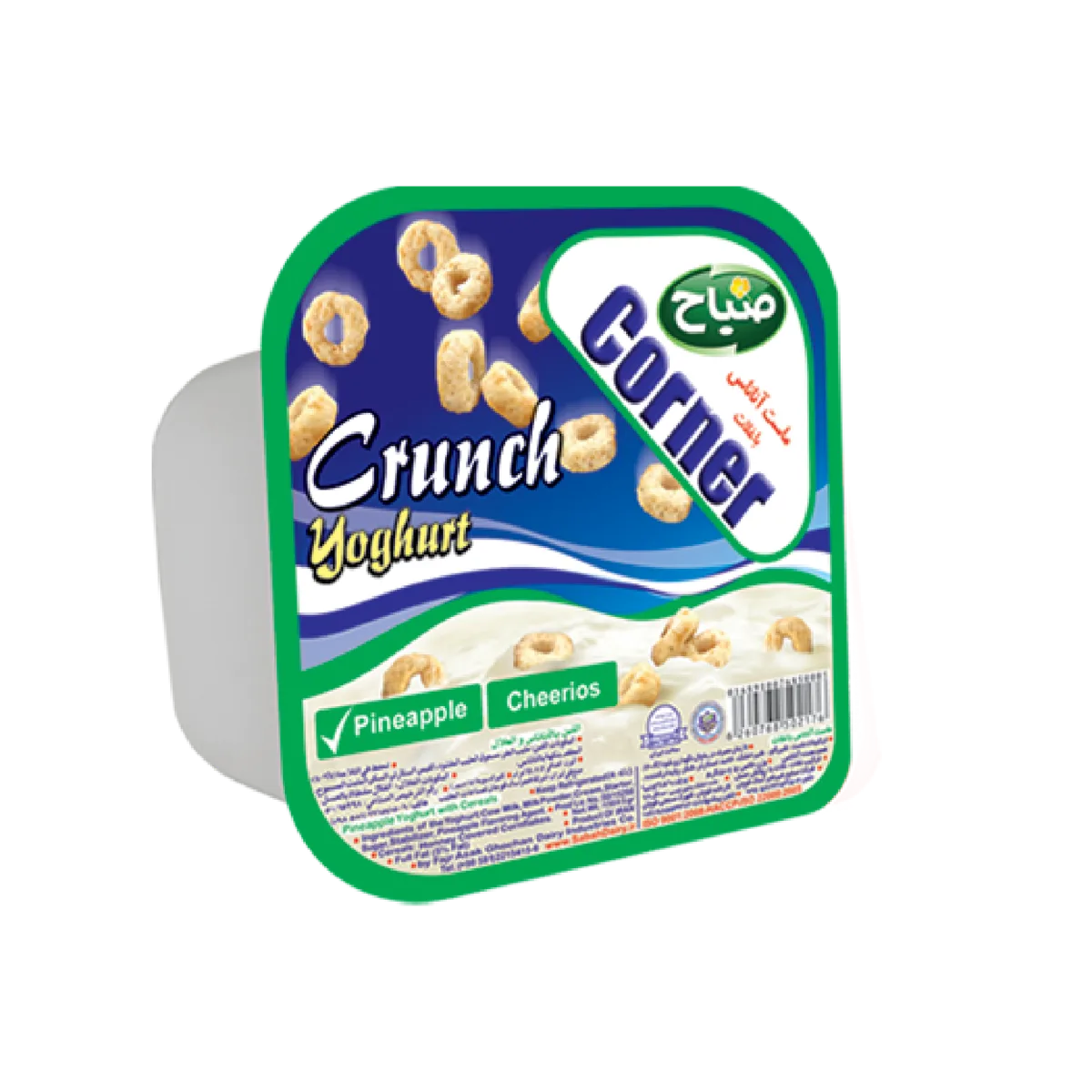ماست کرنر آناناس با غلات