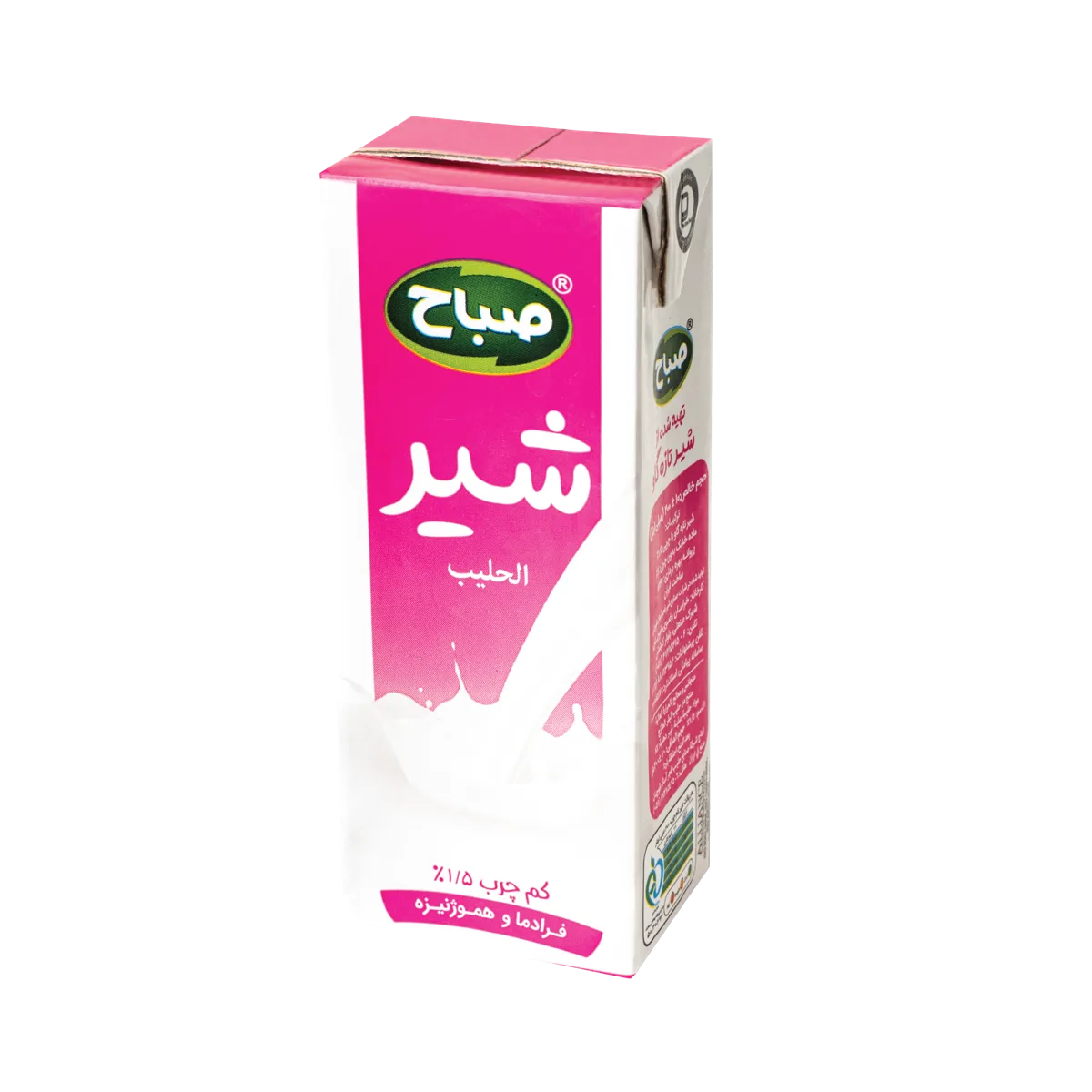 شیر فرادما کمچرب پاکتی