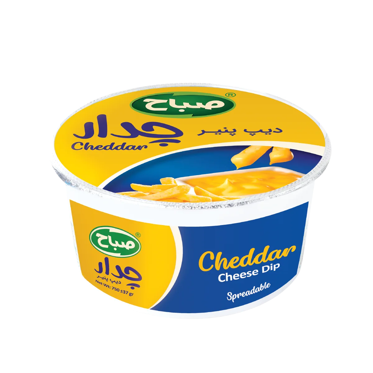 دیپ پنیر چدار ۷۵۰ گرم